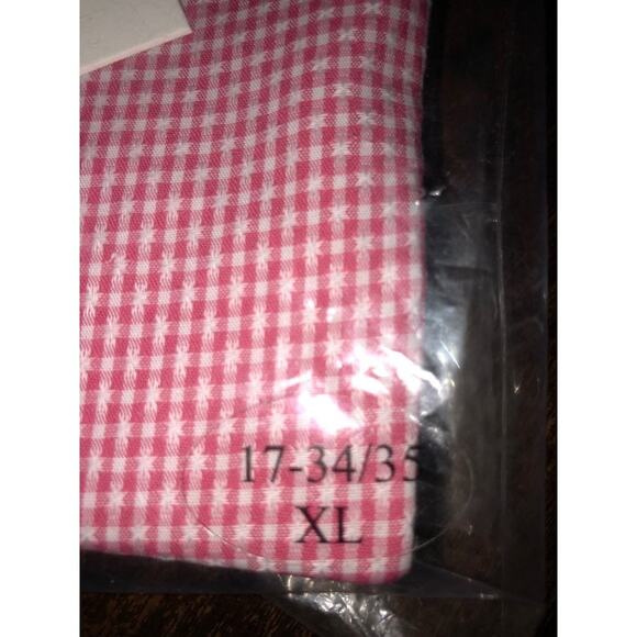 Ben Sherman Tailoring Office Stretch Collar 17 14 - 15 Coral Button Up Shirt - Picture 4 of 10